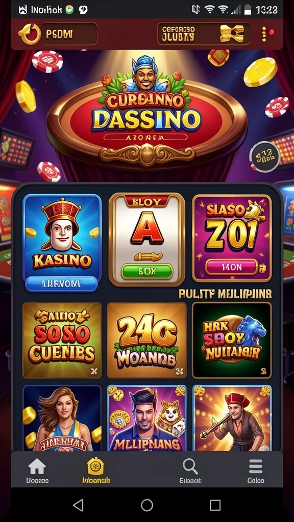 bento4d - Screenshot ini memperlihatkan karakter unik yang dapat dimainkan.