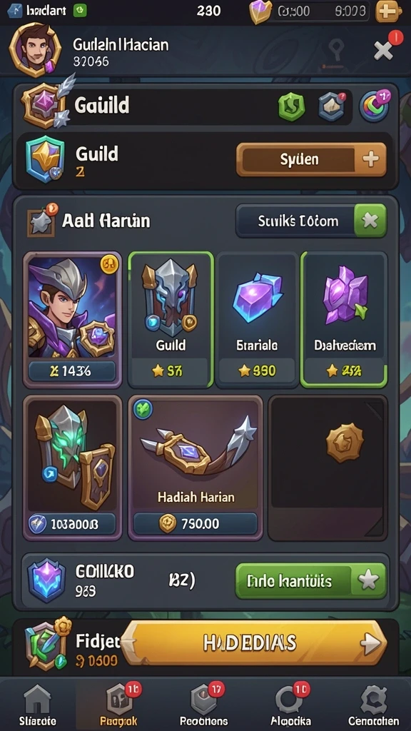 lnterwin - Misi menantang yang menguji strategi pemain.