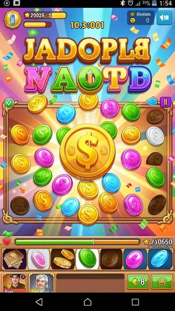luckydf - Tampilan antarmuka yang menarik dan mudah digunakan.