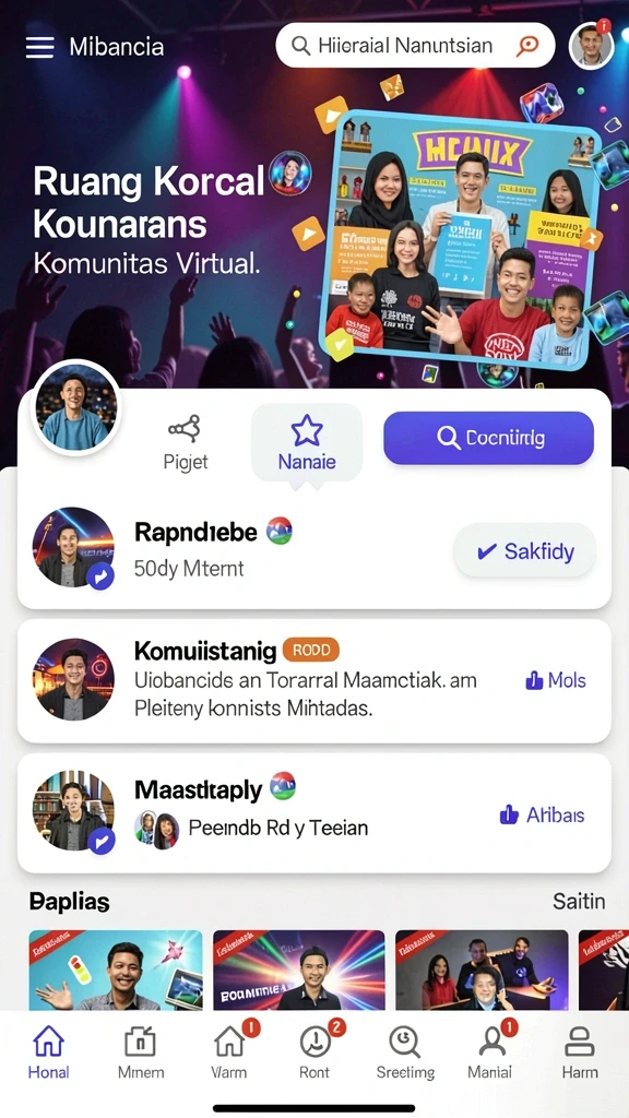 qqrp - Screenshot menampilkan karakter utama dalam aksi.