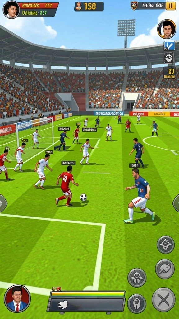 zona66 - Tangkapan layar menunjukkan fitur multiplayer dengan teman-teman.